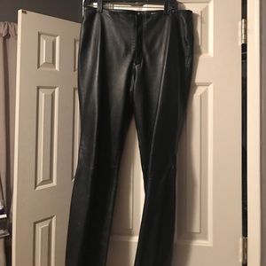 Leather pants